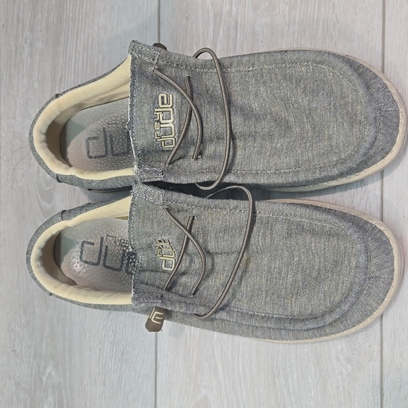 Hey Dude Men's Wally L Stretch Steppa Casual Shoes Sz 8 - Picture 3 of 10